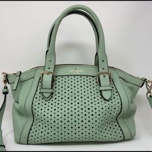Kate Spade Mercer Isle Sloan Satchel in Dusty Mint